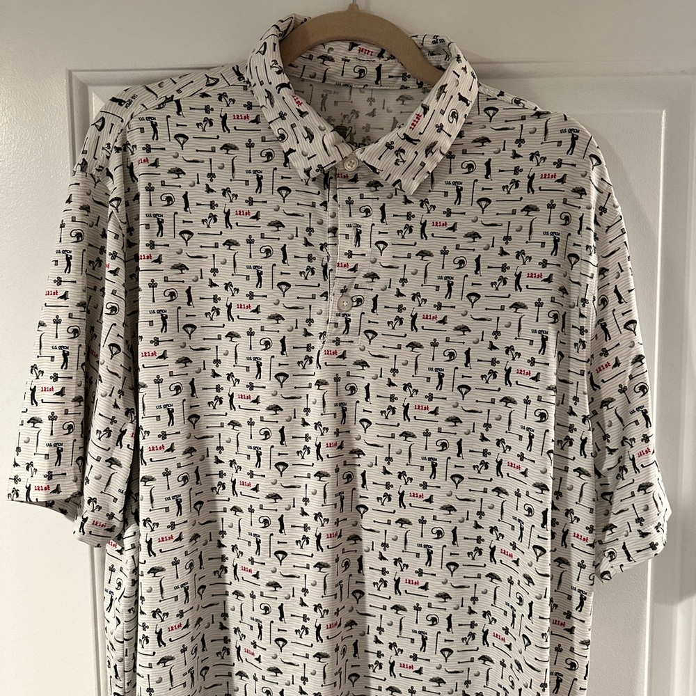 121st US Open Golf Polo. Mens Large.